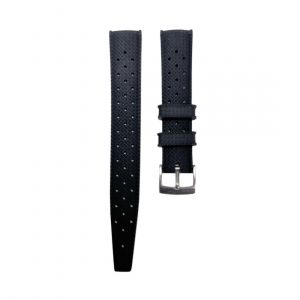 TROPICAL KAUTSCHUK UHRENARMBAND 18MM – SCHWARZ