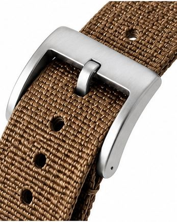 UHRENARMBAND 18MM NATO VINTAGE - KHAKIBRAUN – Bild 3